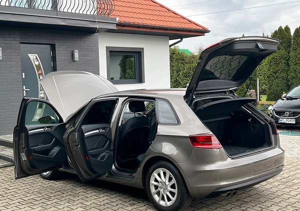 Audi A3 cena 43900 przebieg: 214000, rok produkcji 2013 z Świątniki Górne małe 704